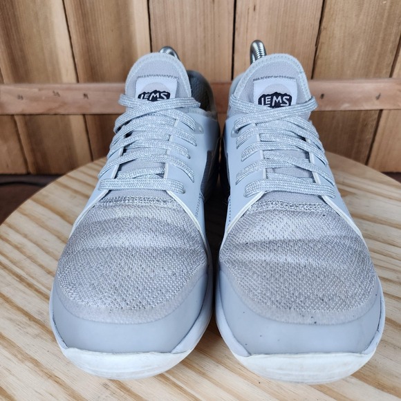 Lems Mesa Shoes Womens 8.5 Gray Glacier Lightweight Mesh Running Trail Sneakers - Picture 2 of 9